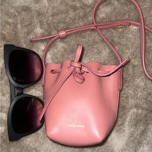 Mansur Gavriel Blush Mini Bag